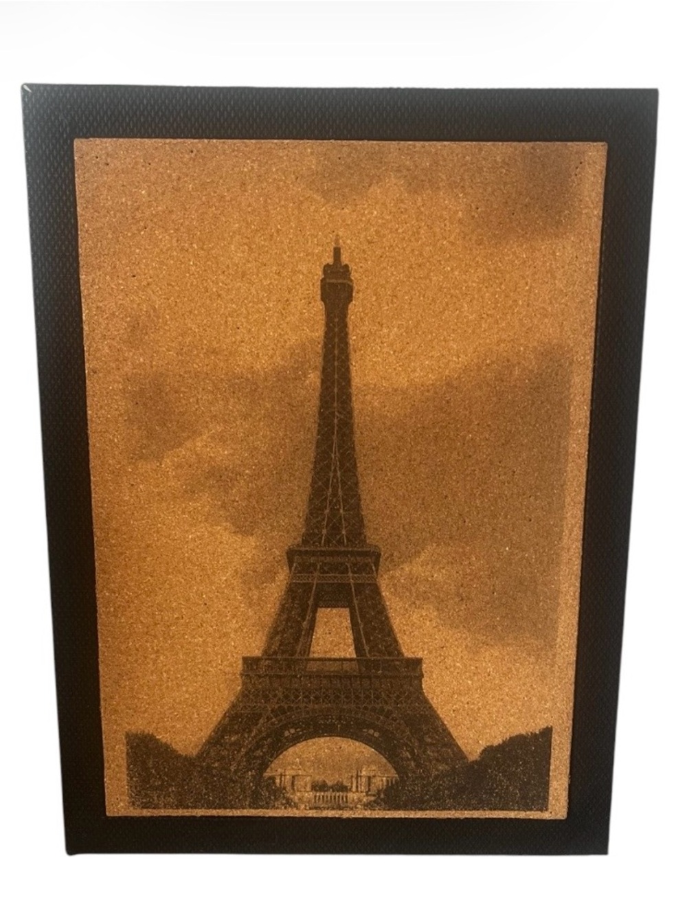 Eiffel Tower Paris Cork Board Wall Decor | Parisian | Home Office